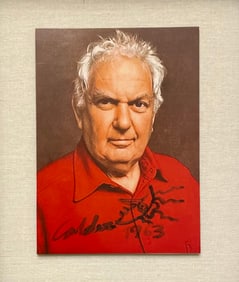 Photo of Alex Calder autograph 1963