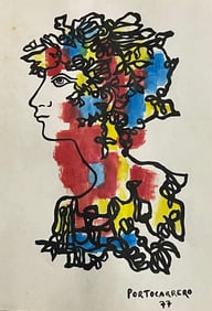 Rene Portocarrero with COA