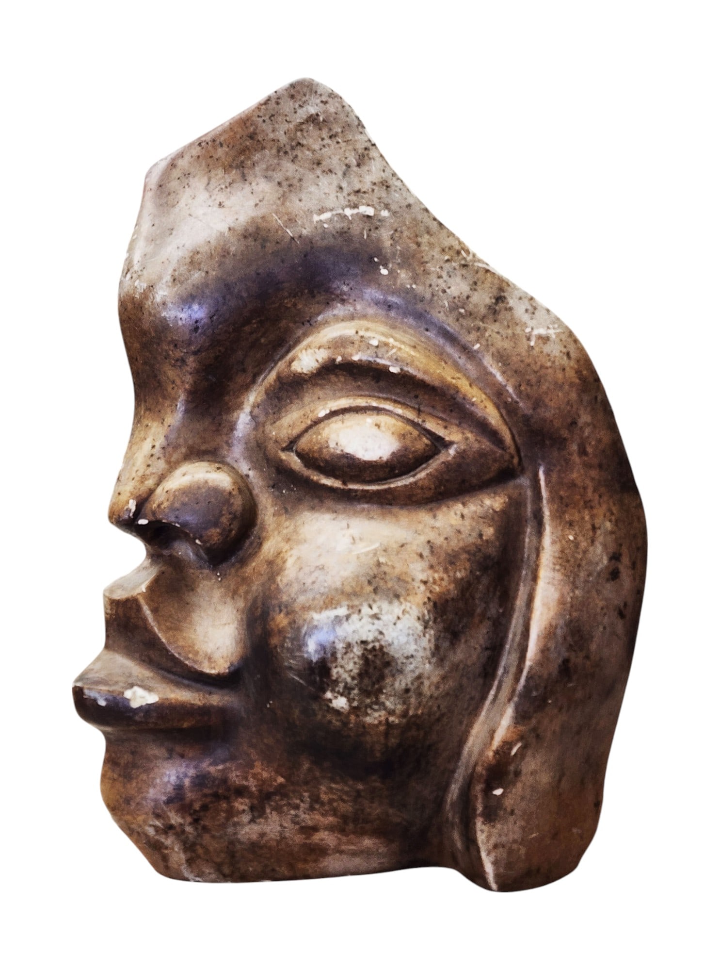 Sisson Large African Stone sculpture: 20" x 13" x 9"
