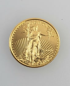 2022 LIBERTY USA 5 dollars 1/10 oz fine gold coin