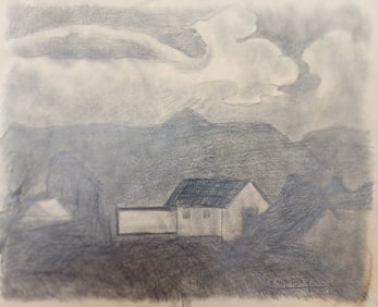 KANDINSKY graphite on paper