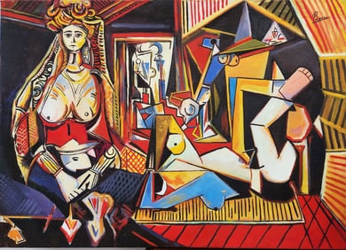 Picasso oil on canvas
