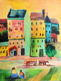KANDINSKY gouache on paper