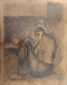 picasso graphite on paper
