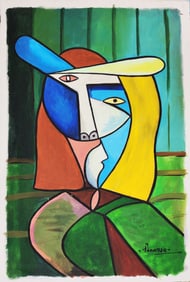 Picasso oil on canvas