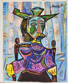 Picasso oil on canvas