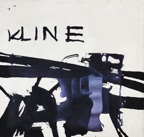 KLINE oil on canvas