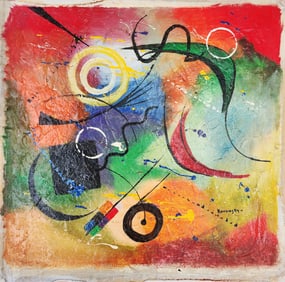 KANdinsky oil on canvas