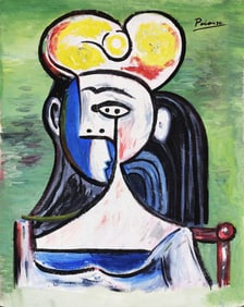 Picasso oil on canvas