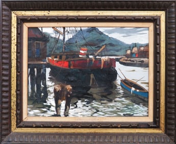 VINCENT oil on canvas