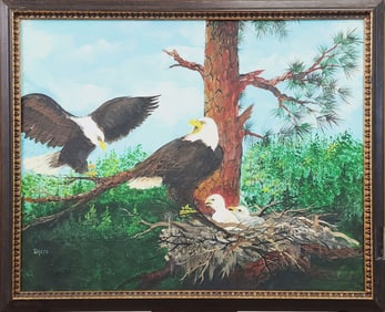 Sigers oil on board