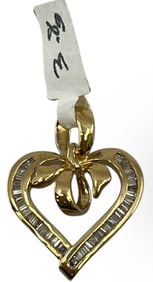 Heart Diamond 14k