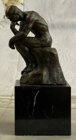 Rodin Thinker Bronze Statue