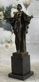 Preiss Nouveeau Nude Woman Bronze