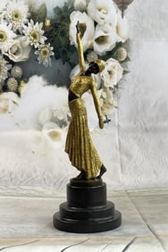 D.H Chiparus Dancer Statue