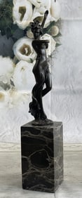 Milo Sexy Nude Dancer Bronze