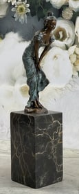 Vintage Elegant Lady Bookend