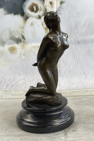 Jean Patoue Nude Female Bronze