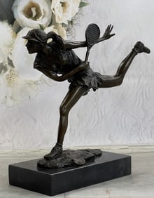 Milo Tennis Player Bronze