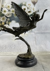 Cesaro Fairy Angel Bronze Sculpture