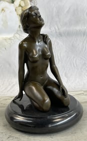 Nick Erotic Woman Bronze Sculpture