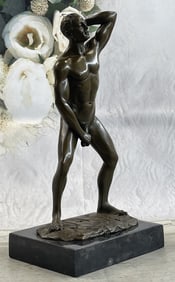 Mavchi Nude Man Bronze Sculpture