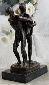 Nick' Original Men Wrestling Bronze Statue