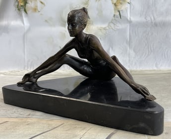 Gory Young Girl Posing Bronze