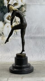 D.H Chiparus Lady Dancer Bronze