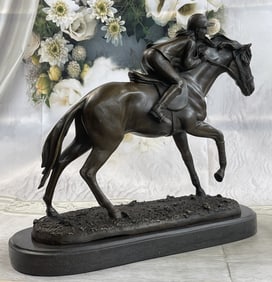 Milo Jockey and Race Bronze