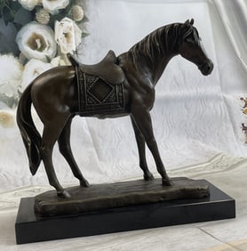 Fisher Lover Horse Bronze Sculpture