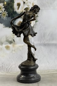 Milo Art Deco/Nouveau Gypsy Dancer Bronze