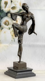 Chiparus Dancer Bronze Sculpture