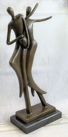 Dancing Couple Bronze Sculpture