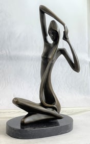 Milo Original Abstract Modern Art Nude Woman