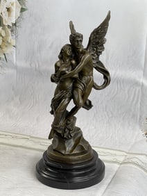 Jean Debut Eros and Psyche Bronze