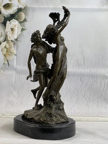 Bernini Bronze Statue Apollo and Daphne Sculpture Art Nouveau