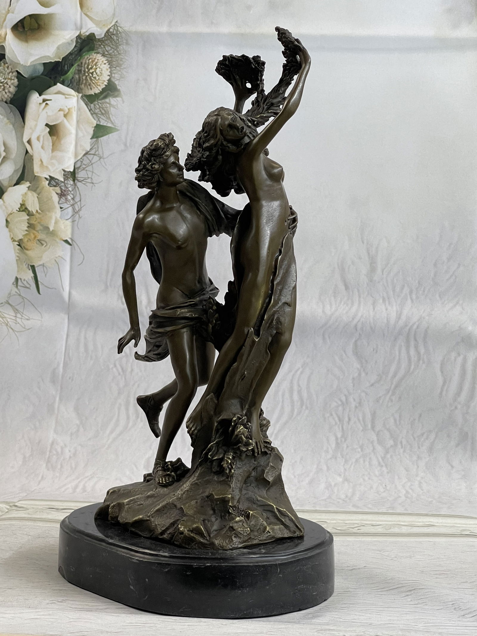 Bernini Bronze Statue Apollo and Daphne Sculpture Art Nouveau (1 of 4)