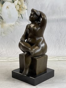 Botero large Woman Bronze Sculpture