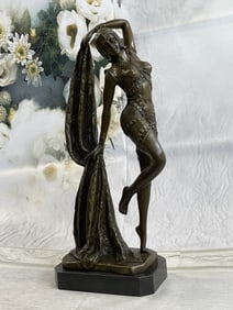 Vintage Theatre Signed Chiparus Drama Opera Sculpture