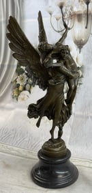 GLORIA VICTIS BY MERCIE BRONZE SCULPTURE FIGURINE