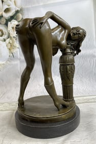 Preiss Stunning And Sexy Bronze Erotic Sculpture Nude Bronze
