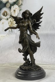 Vitaleh Fantasy Butterfly Fairy Angel Bronze
