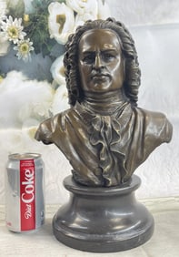 Milo Johann Sebastian Bach The father of music head statue