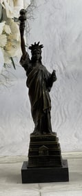 Fisher Liberty New York Landmark Bronze Statue
