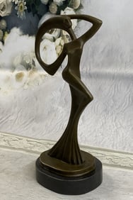 Milo Female Modern Art Form Bronze Figurine
