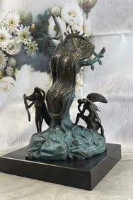 Andorra Salvador Dali ''Nobility of time'' Melting Clock Bronze