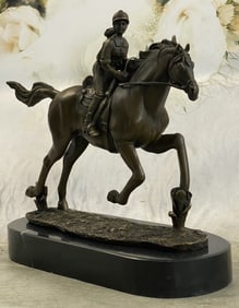 Kamiko Female Equestrian Jockey Horseback Riding Bronze