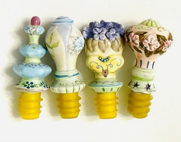Vintage Porcelain Bottle caps