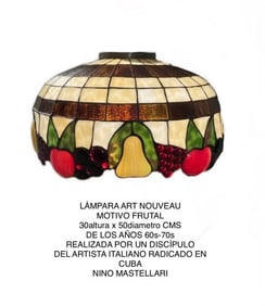 Art Nouveau Lamp